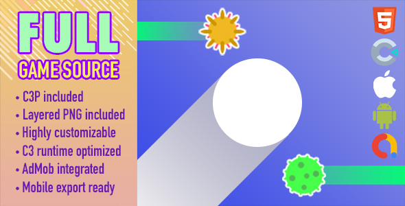 Dodge the Virus - HTML5 Game (Construct 3) icon
