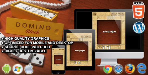Domino Block - HTML5 Logic Game icon