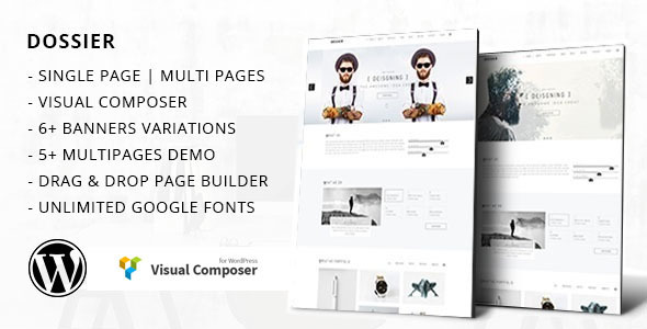 Dossier - Business Portfolio WordPress Theme icon