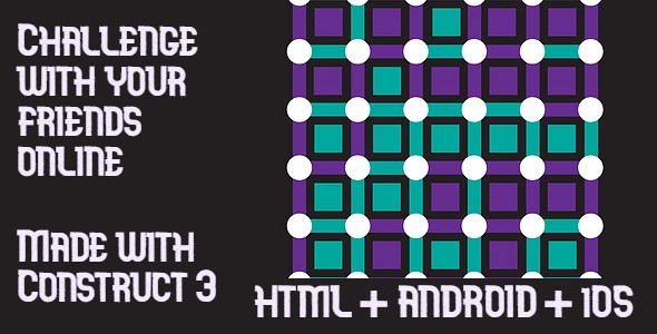 Dots n Lines Online Multiplayer | Construct 3 icon