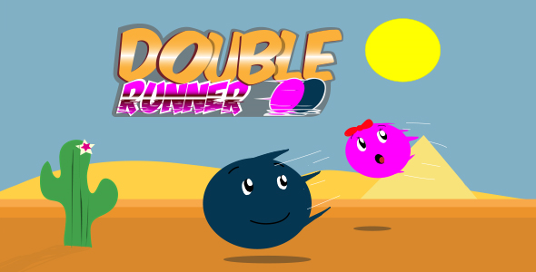 Double runner icon