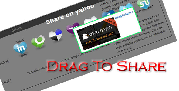 Drag To Share icon
