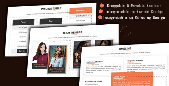 Draggable Div - Movable Website Content icon