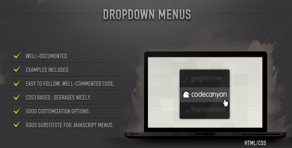 Dropdown Menus (CSS) icon