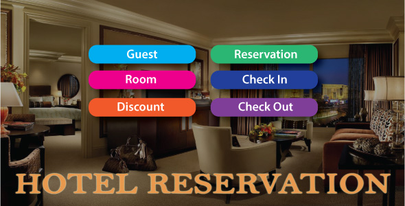Easy Reservation 2021 | Hotel Management System With Full Source Code icon