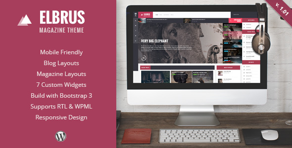 Elbrus - Responsive WordPress Magazine Theme icon