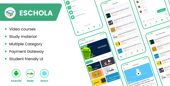 Eshola - Online Learning, Course Selling App icon