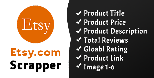 Etsy.com Scrapper : Bulk Products Extractor & Scrapper icon