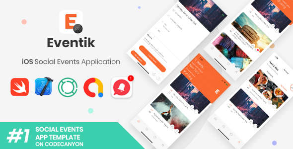 Eventik | iOS Social Events Application icon