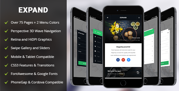 Expand Mobile | PhoneGap & Cordova Mobile App icon