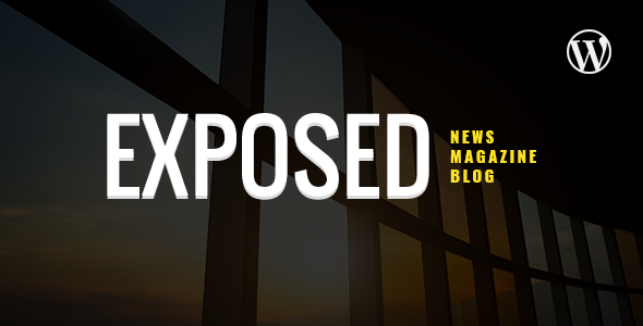 Exposed- News Magazine and Blog WordPress Theme icon