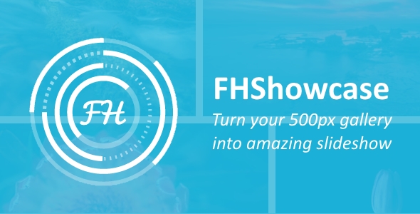FHShowcase - Turn your 500px gallery into amazing slideshow icon