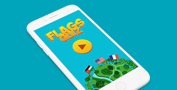 FLAGS QUIZ BUILDBOX TEMPLATE WITH ADMOB icon