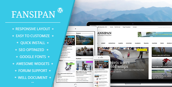 Fansipan Magazine & News Blog theme icon