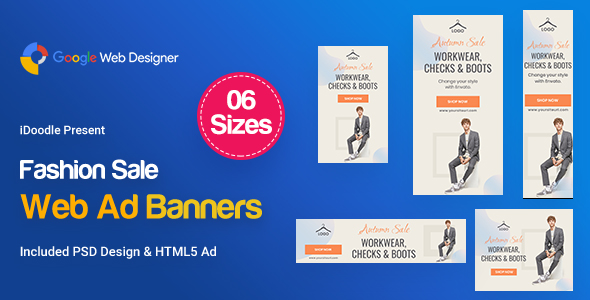 Fashion Sale Banners HTML5 D46 Ad icon