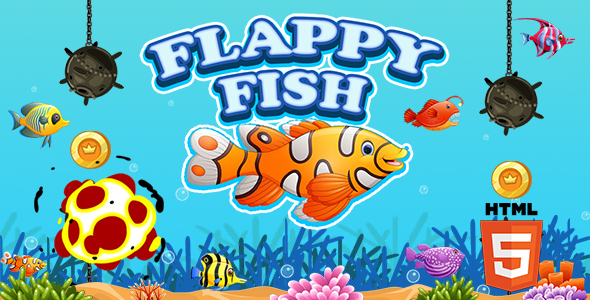 Flappy Fish Game (HTML5) Endless Game icon