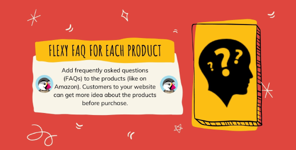 Flexy FAQ for each product icon