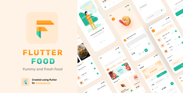 Flutter Food - The Best Flutter Food Template icon