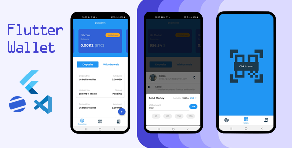 Flutter Wallet with Admin Dashboard icon