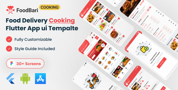 FoodBari - Flutter Food Restaurant Branch,Cooking & Kitchen App Ui Kit icon