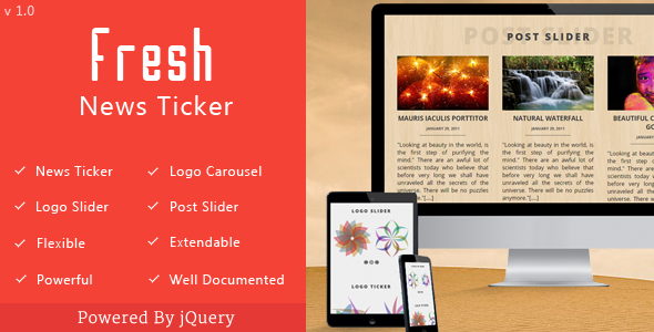 Fresh News Ticker icon