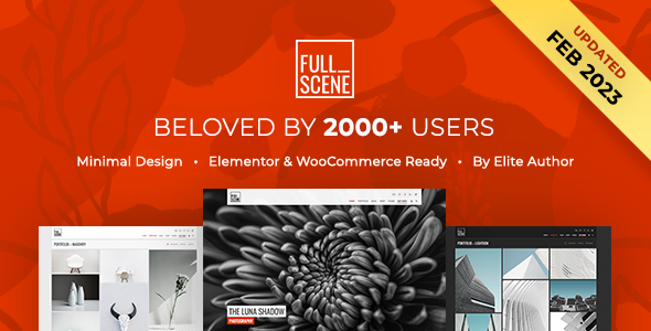 FullScene - Portfolio / Photography WordPress Theme icon