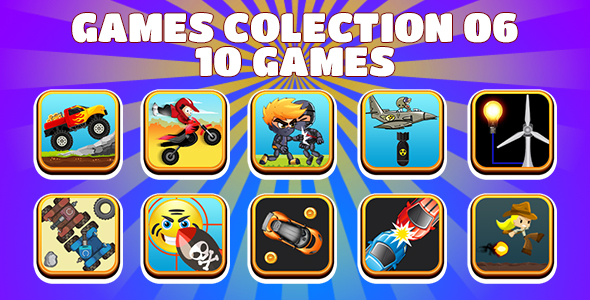 Game Collection 06 (CAPX and HTML5) 10 Games icon