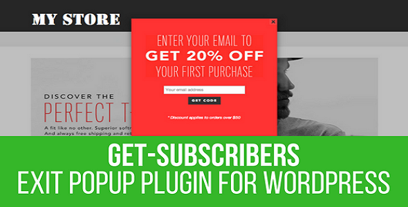 Get Subscribers - Exit Popup for WordPress icon