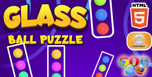 Glass Ball Puzzle - HTML5 Game (Construct 3) icon