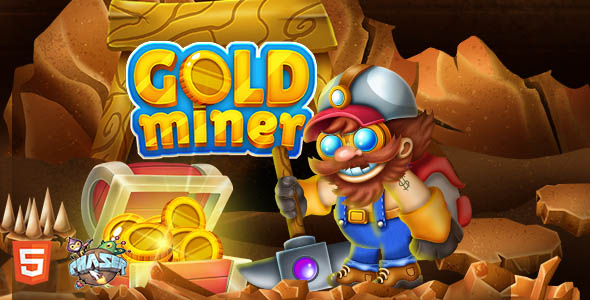 Gold Miner - HTML5 Game (Phaser 3) icon
