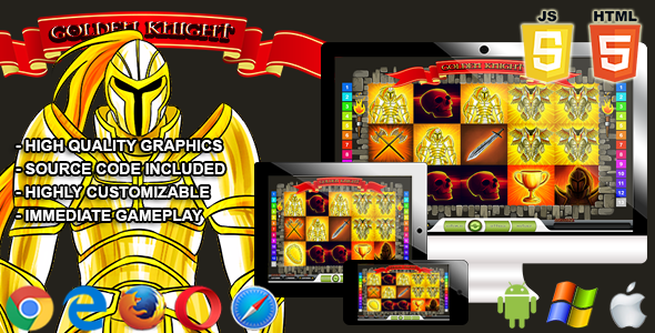 Golden Knight - HTML5 Casino Game icon