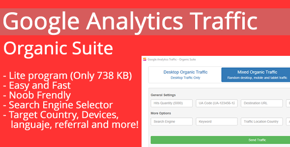 Google Analytics Traffic - Organic Suite icon