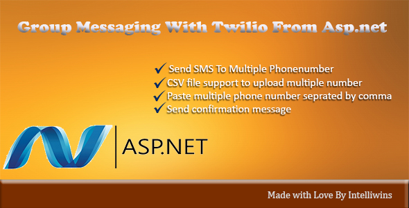 Group SMS from Asp.net icon