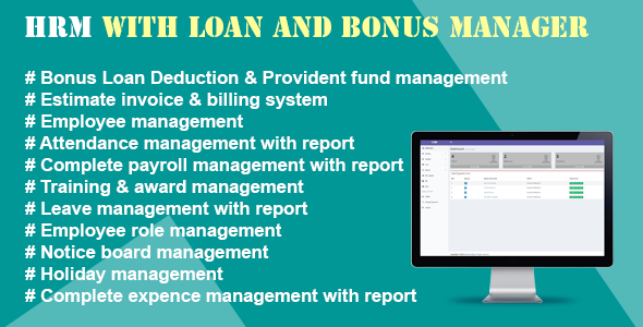 HRM With Loan And Bonus Manager icon