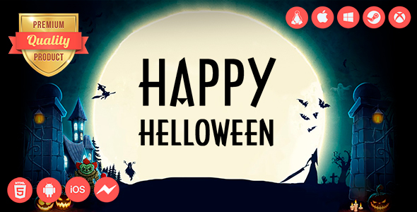 Happy Helloween - HTML5 Game + Mobile Version!!! (Construct 2 / Construct 3 / CAPX) icon