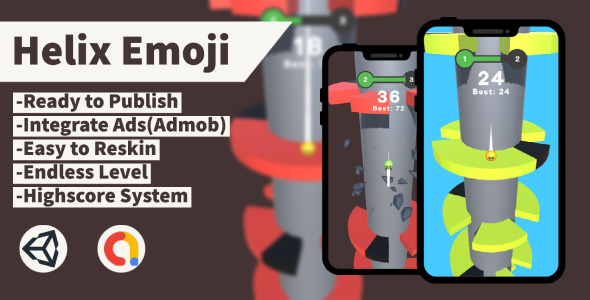 Helix Emoji (Unity+Admob+Android+IOS) icon