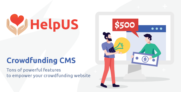 HelpUs - Ultimate Crowdfunding Solution icon