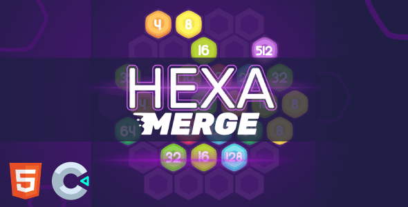 Hexa Merge - HTML5 Game (Construct 3) icon