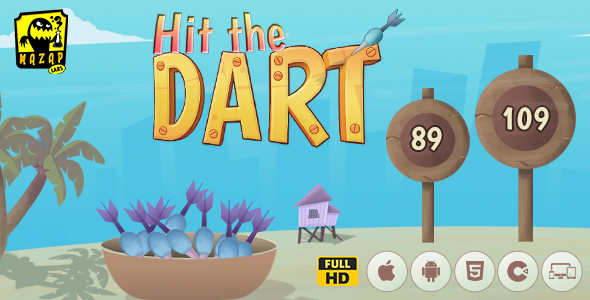 Hit the Dart (Construct Game) icon
