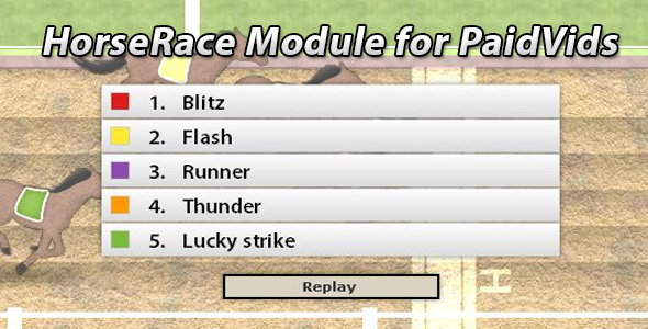 HorseRace module for PaidVids icon