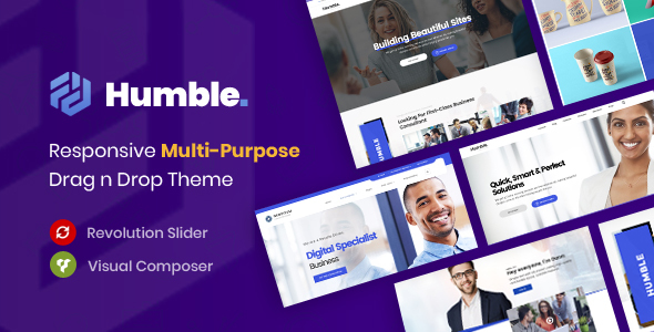 Humble. Responsive Multi-Purpose Drag n Drop Theme icon