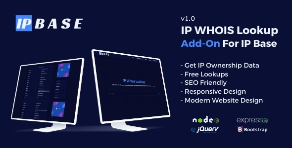 IP Whois Lookup Addon for IP Base icon