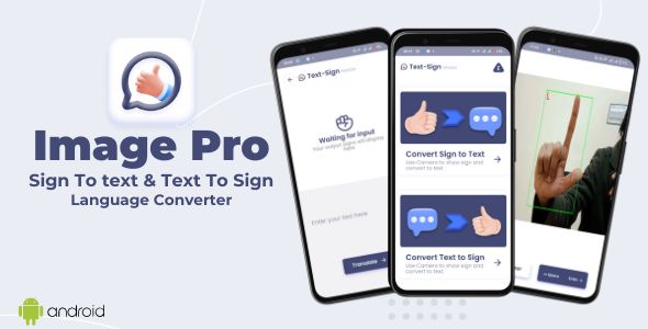 Image Pro: Real-time Sign Language Recognition App icon