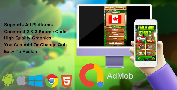 Image Quiz | HTML5 Game (Construct 2 & Construct 3) icon