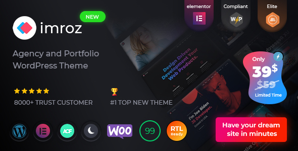 Imroz - Agency & Portfolio Theme icon