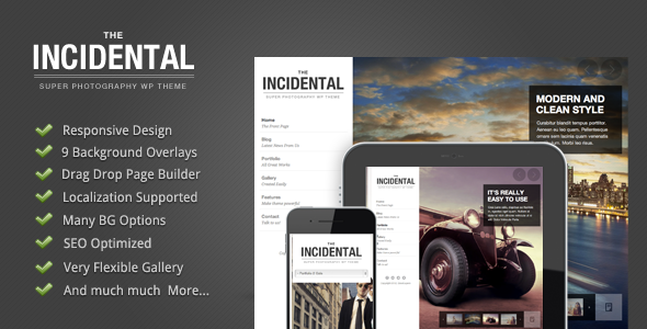 Incidental - Photography WordPress icon