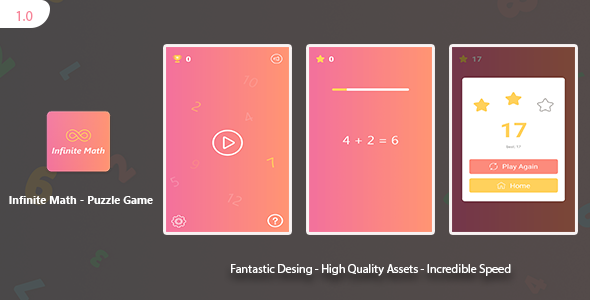 Infinite Math: Android Puzzle Game icon