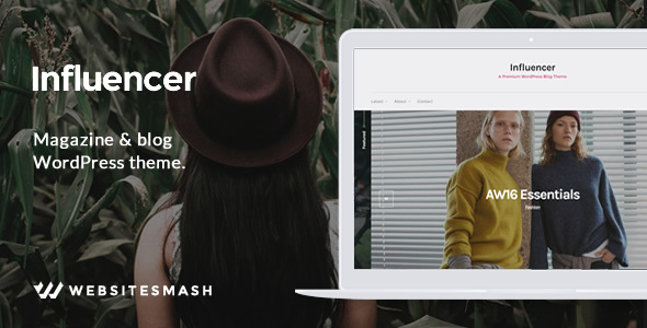 Influencer - Magazine & Blog WordPress Theme icon