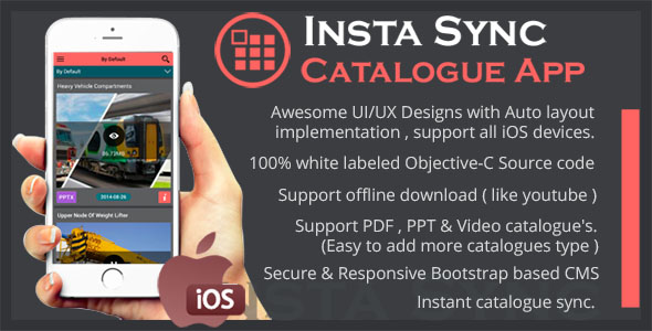 Insta Sync Catalogue Utility App using CouchDB icon