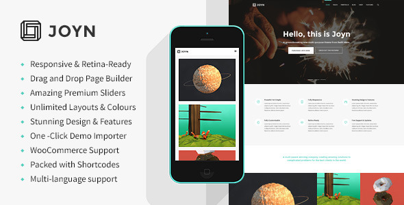 JOYN - Creative Multi-Purpose Theme icon